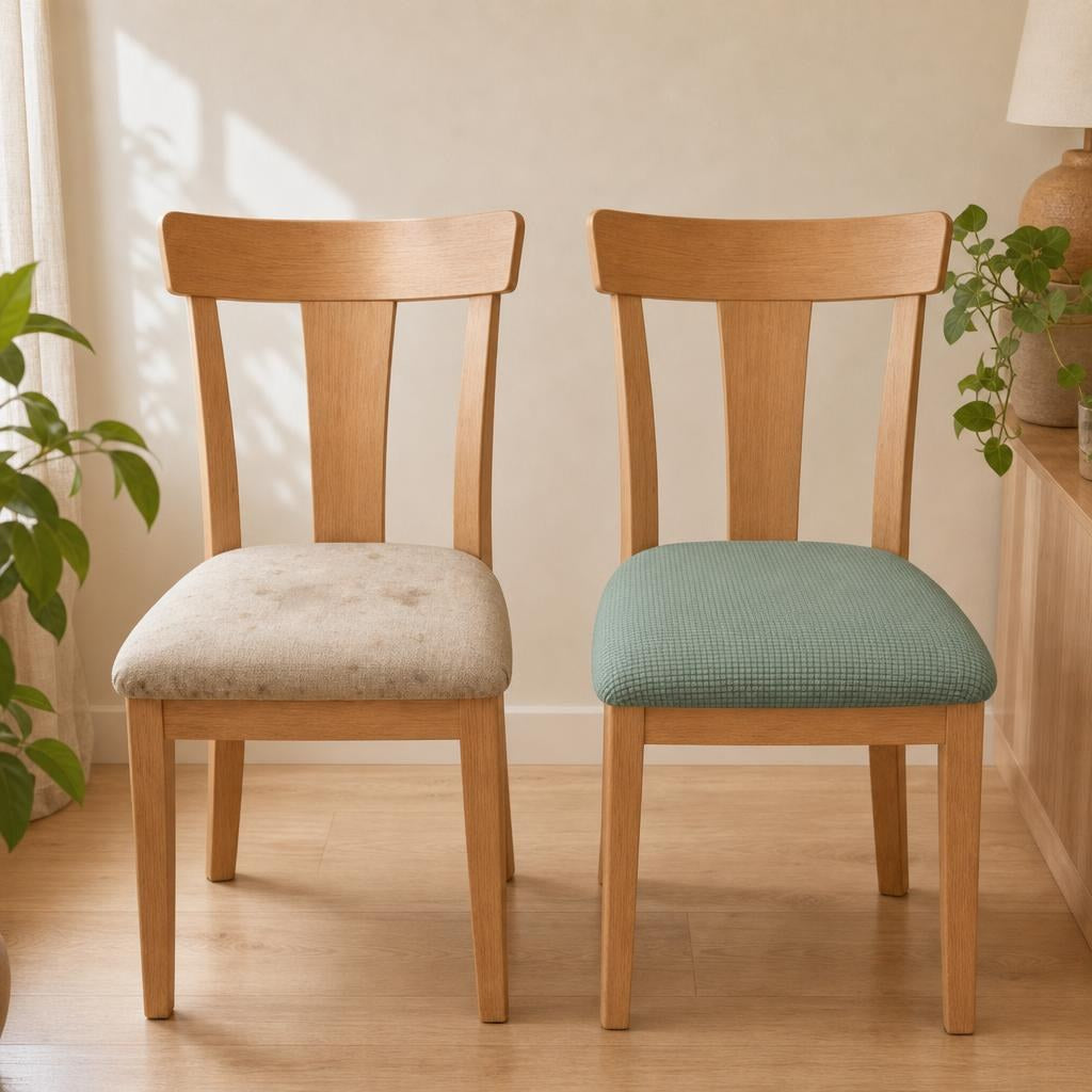 Stretch Dining Chair Seat Covers