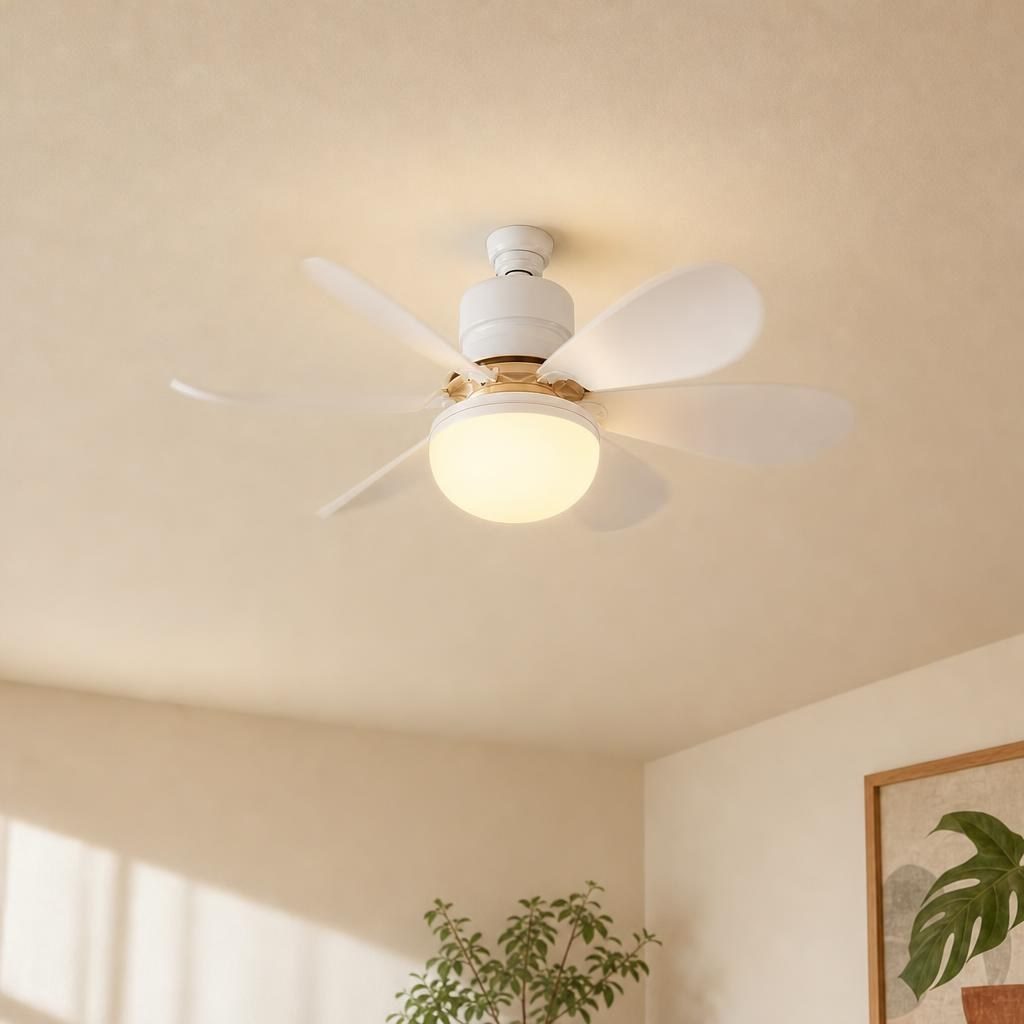 Socket Fan Light with Remote